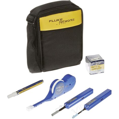 Kit avec accessoire de nettoyage pour fibre optique NFC-KIT-CASE-E Q034481