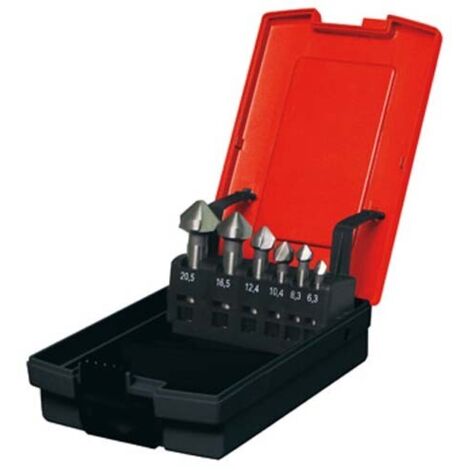 Kit avellanadores MTMS6, HSS M2, 6 pzas  Metalworks 713051026