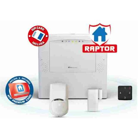 KIT AVS RAPTOR R 4G-Z-JR-M + KIT RADIO BIDIRECTIONNELLE APP. AVEC RAPTOR R 4G + UNITÉ CENTRALE