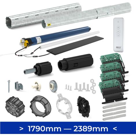 Kit axe moteur volet roulant 1790 --- 2389 mm Moteur Solaire