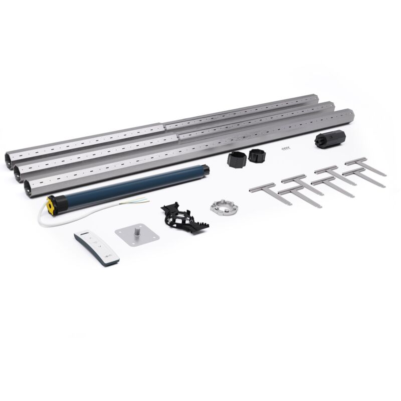 Kit axe motorisé radio RTS Somfy ® ø60mm - 20Nm – 3,5m