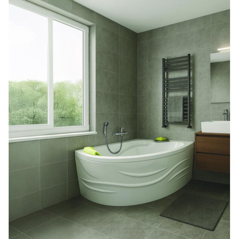 KIT BAIGNOIRE ANGLE DROIT 160x90 + TABLIER