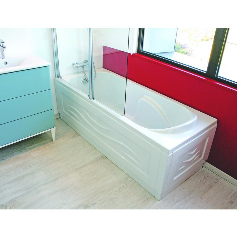 Ondee - kit Baignoire rectangulaire 170x70 + tablier