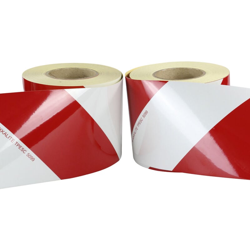 Kit balisage véhicule adhésif - 2 rouleaux (d et g) de 46m - Classe 1 - 3340068