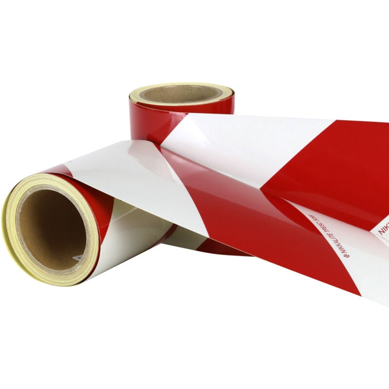 Kit balisage véhicule adhésif - 2 rouleaux (d et g) de 9m - Classe 1 - 3340044