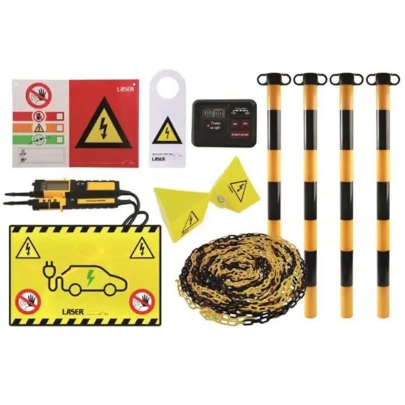 Laser - Kit balisage véhicule électrique pour atelier