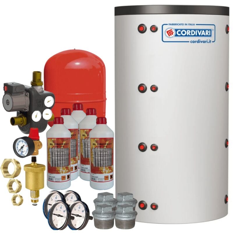 Thermador - Kit ballon tampon 800 litres + vase expansion + unité de charge pour chaudière bois