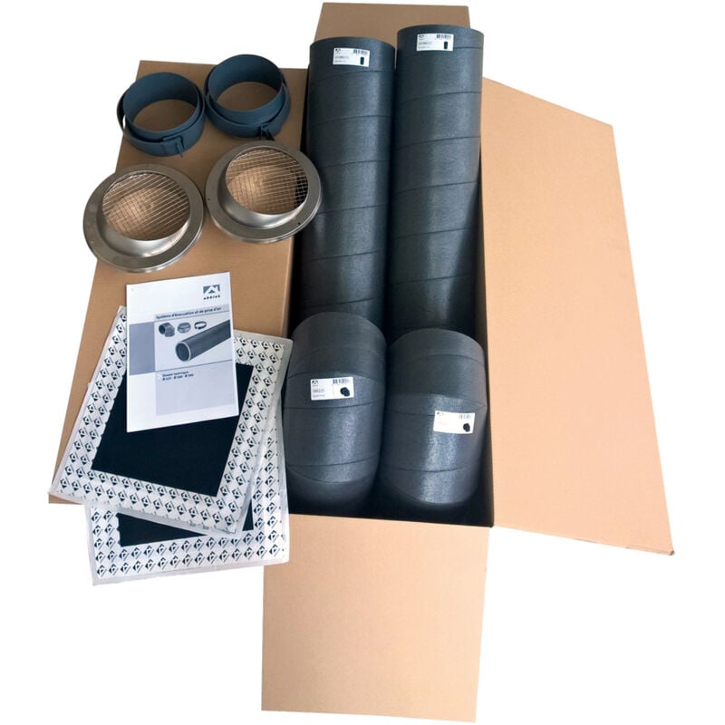 Ubbink - Kit chauffe-eau thermodynamique Aerfoam ø 160mm