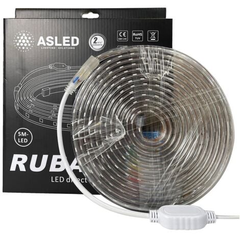 Kit bande LED SK230V 9 W/m 5 m 3000K IP65 - Asled