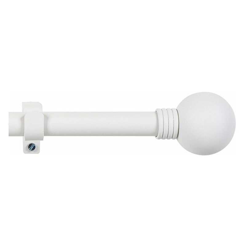 

Cintacor - Kit barra de cortina extensible esfera Color BLANCO