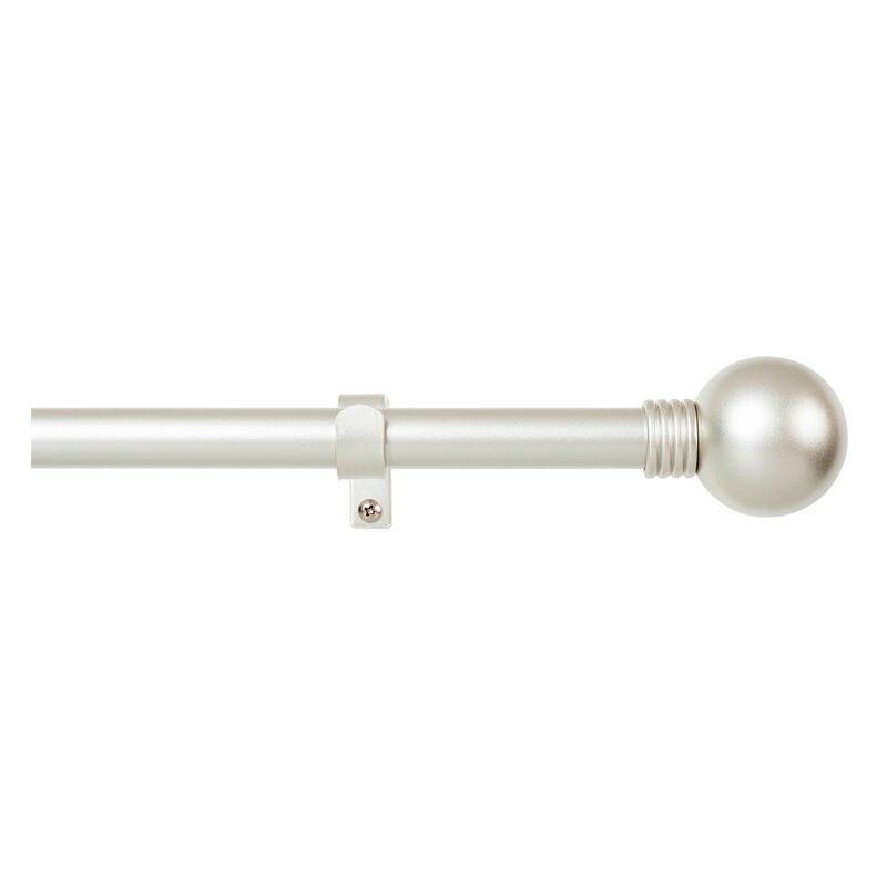 

Kit barra de cortina extensible esfera Color PLATA