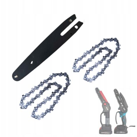 Kit barra guida ADM + 2 catene universali da 6 pollici per sega elettrica