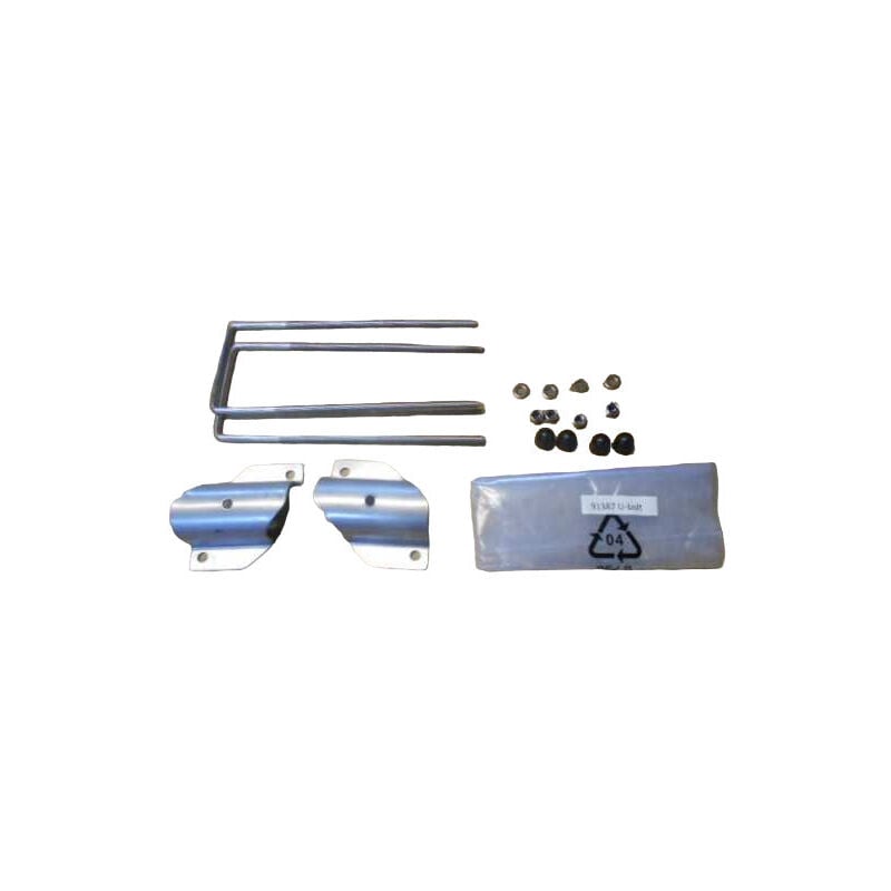 Eufab - Kit Barre D'attelage Fixation Vis En u + Bande Métallique R/l