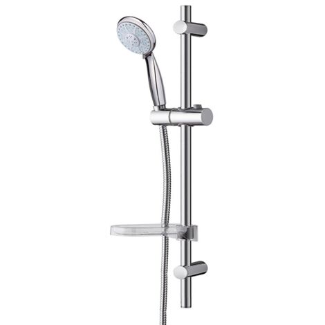 Kit barre de douche TRESIO 3 jets WIRQUIN PLASTIQUES 60722693