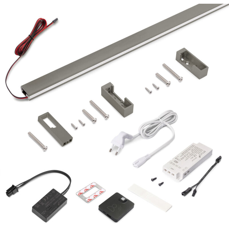 Barre LED pour armoire Emuca Luxe 1 150 mm Neonlynx V 4,5x8 2 700 K