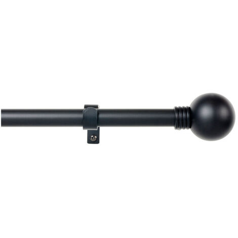 Kit Barre Rideau Noir Extensible Extensibilité Et Design Moderne Noir - Cintacor - Stor Planet