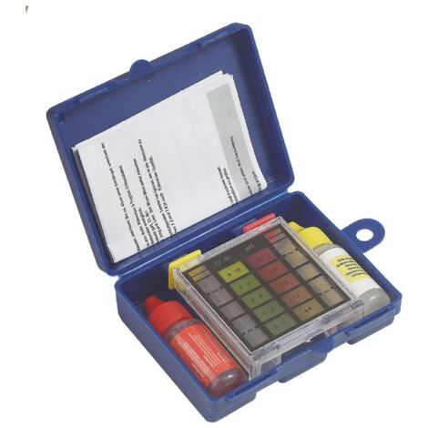 Kit base para control de cloro y pH en gotas
