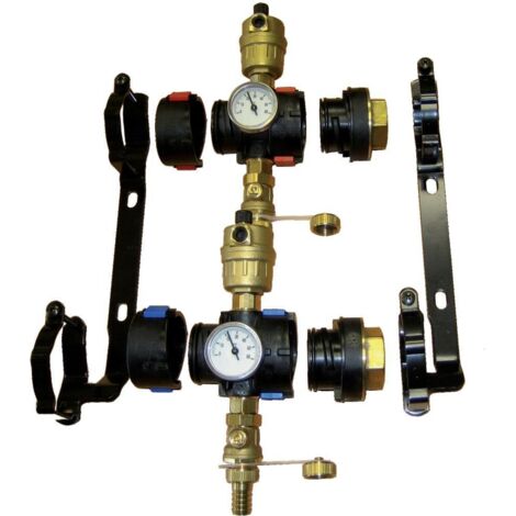 KIT BASE RACCORDEMENT MATERIAU SYNTHESE 1" A/V 524841 THERMACOME 524841