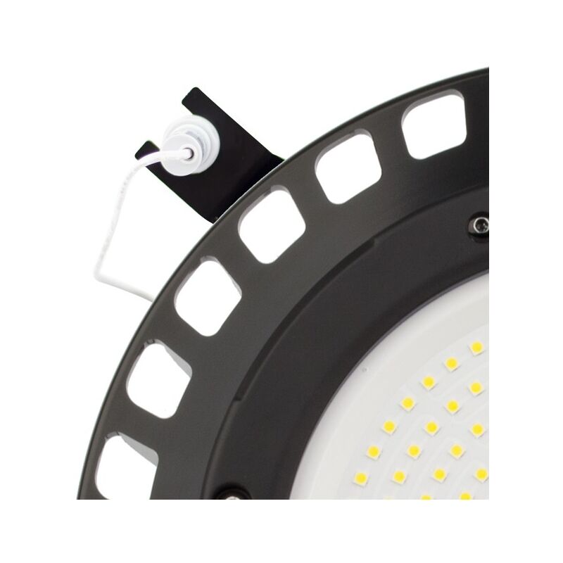 

Kit Base + Sensor Crepuscular para Campanas LED UFO Negro. - Negro