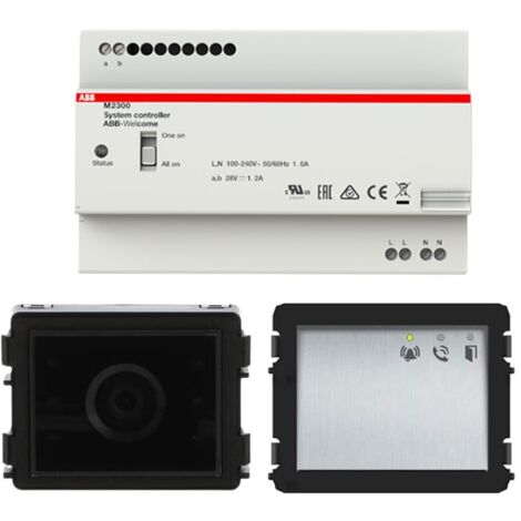 Kit base videocitofono Abb Star kit Video per condomini WLK206X