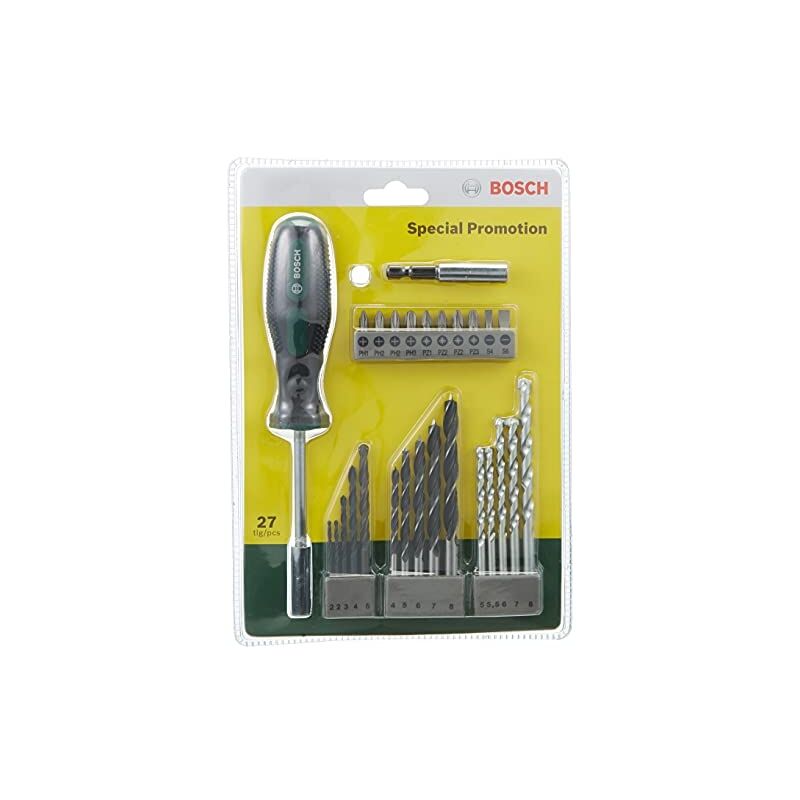Bosch - 2607017201 lot de forets avec tournevis