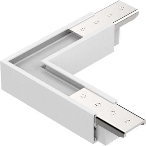 Kit Basso Per Superficie Binario Orizzontale Dali Ego Alluminio Bianco