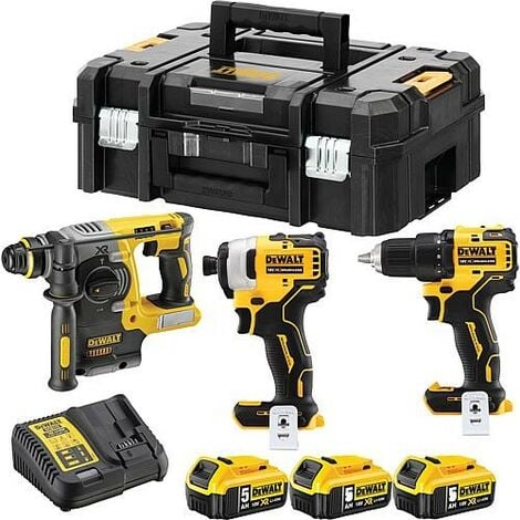 Dewalt Perceuse Visseuse à Béton Sans Fil 28v Avec Une Malette De 57 Outils  - Gixcor