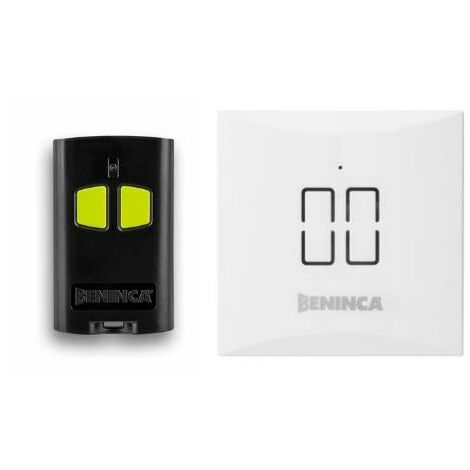 Kit beninca 1 télécommande togo 2va et 1 boîtier mural smart