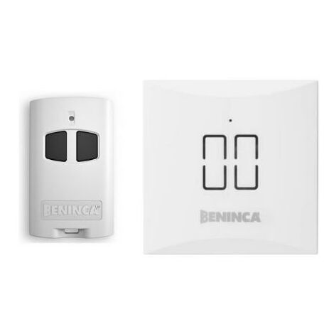 Kit beninca comprenant 1 télécommande togo 2 ak + 1 boîtier mural smart