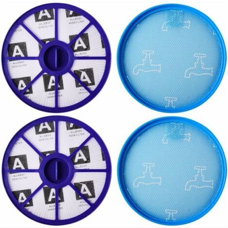 Kit BF avec 2 filtres lavables et remplaçables pour aspirateurs Dyson DC29, DC19, DC19T2, DC20 et DC21 - AquaForge