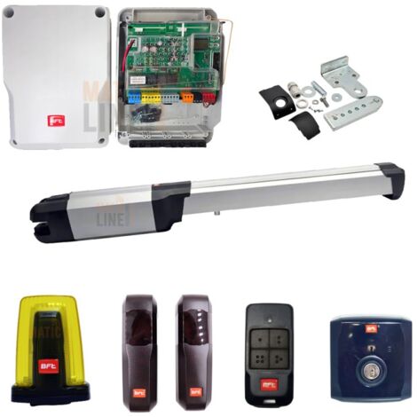KIT BFT PHOBOS BT B25 AUTOMAZIONE CANCELLO ANTA BATTENTA 24V 3MT 400KG ML054