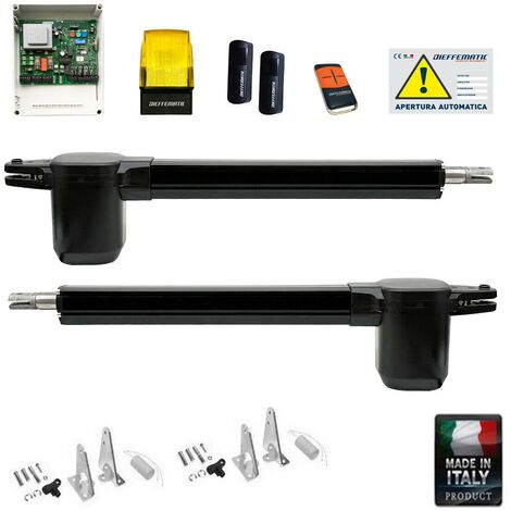 Kit Bhe 500 Automazione Cancello Battente Automatismo Apricancello 2 Motore 24v