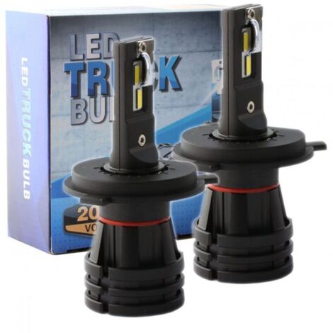 Kit Bi-LED H4 Spécifique Camion 24 Volts - 6000Lms - TruckLine V2.0 - Kit LED poids lourd haute puissance