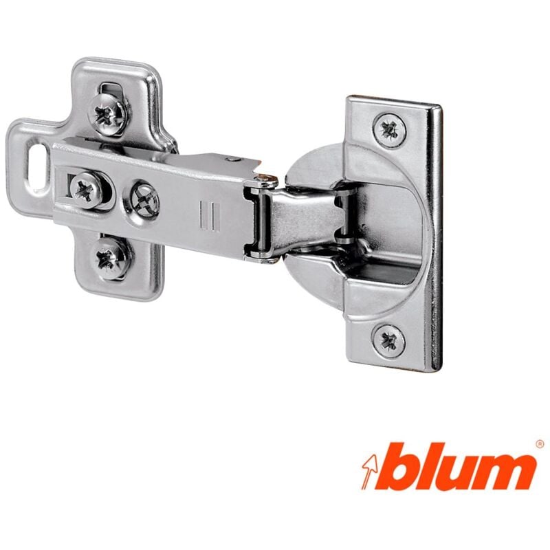 

Blum - Kit Bisagra Recta 95º Teton + Base Teton 5Mm Modul Frigorifico - Niquelado