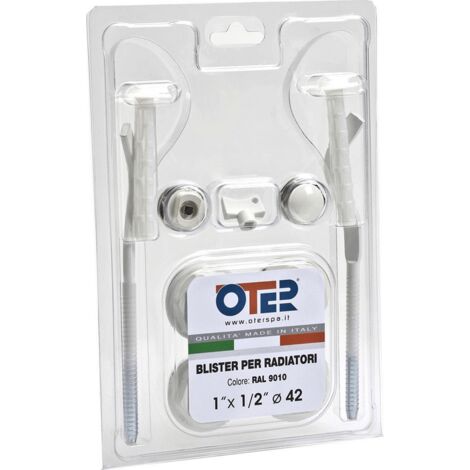 Kit Blister Pour Radiateurs Avec Étagères Écrasées
