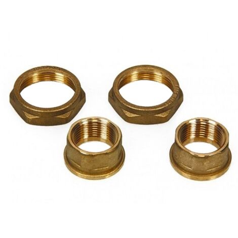 kit bocchettoni 1" ottone per circolatore Dab 547121140