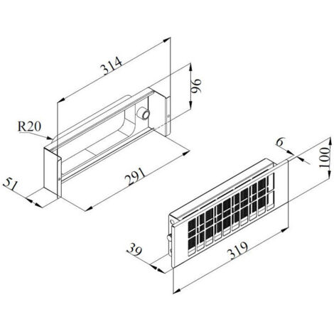 Kit boîtier et filtre à charbon - Silverline - ym9744341303