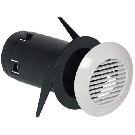 Kit bouche  complémentaire bain auto 80mm + régulateur easyhome - aldes