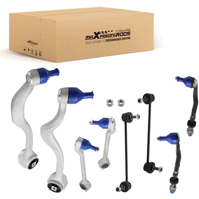 Maxpeedingrods - 8 Pièces Kit de Bras de Suspension Avant Complet for bmw Série 5 E39 Touring 31351095661