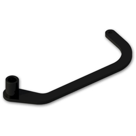Kit bras W3 droit pour motorisation en linteau - noir