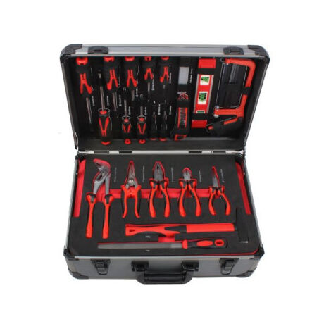KIT BTA147 CON 147 HERRAMIENTAS EN TROLLEY DE ALUMINIO