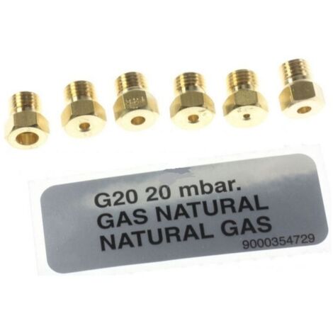 KIT BUSES POUR GAZ BUTANE POUR CUISINIERE SIEMENS