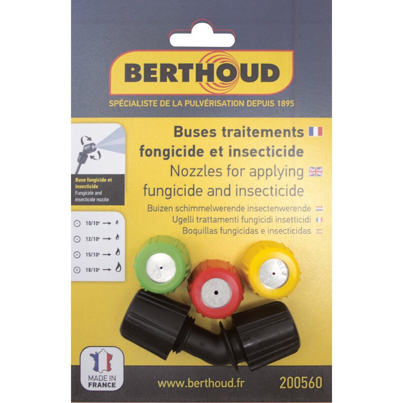 Berthoud - Kit buses a turbulence - hozelock - Garantie 2 ans - Noir