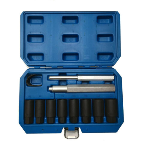 KIT BUSSOLE CONICHE SMONTAGGIO CERCHI CON BULLONI ANTIFURTO 10pz STAHLKAISER