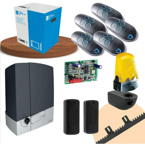 Kit BXV Connect Line avec crémaillères Motorisation portail coulissant 24V CAME - CAME