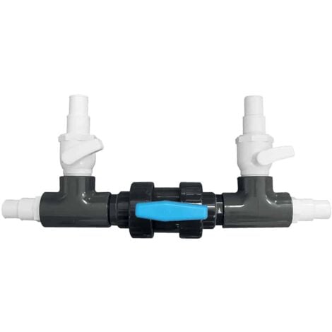 PISCINE CENTER O'CLAIR Kit By Pass Piscine Diamètre 32 38 - Bypass Chauffage Pompe A Chaleur Pour Piscine - Diamètre 32 Et 38 Mm Pour Tuyaux Souple Flottants - Permet De Raccorder Une Pac Diamètre 32 38 50 À Des Canalisatio