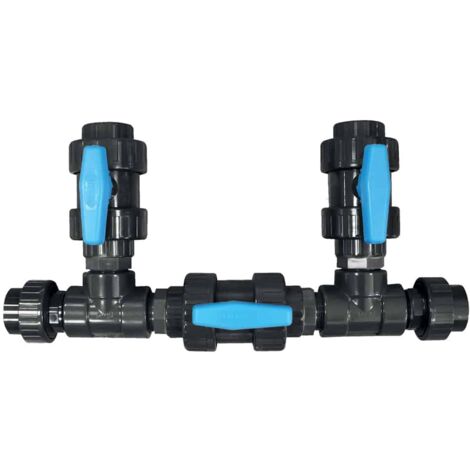 Kit By Pass pour Pompe à Chaleur Piscine - EDG - Diamètre 50 mm - Avec Vannes de réglage