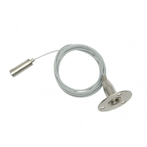 Kit cables para carril de focos pindal  hasta 2m 200x3x3 cm