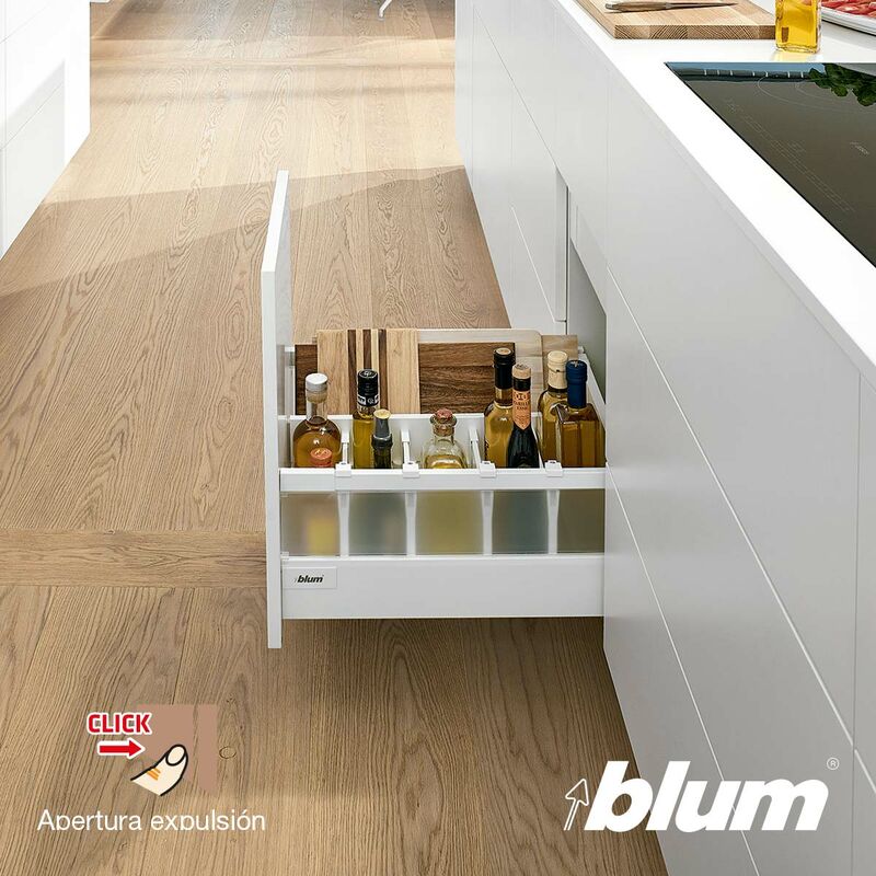 

Blum - Kit Cacerolero D TandemBox K Antaro Extracción Total 400 mm Gris Tob - Gris