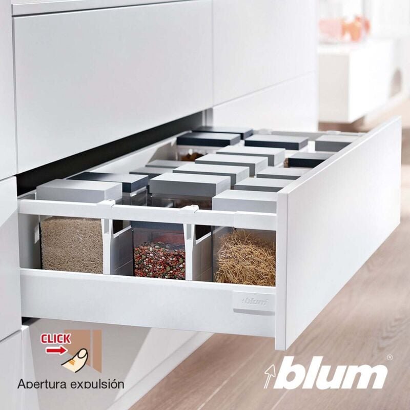 

Blum - Kit Cacerolero D TandemBox M Antaro Extracción Total 350 mm Gris Tob - Gris